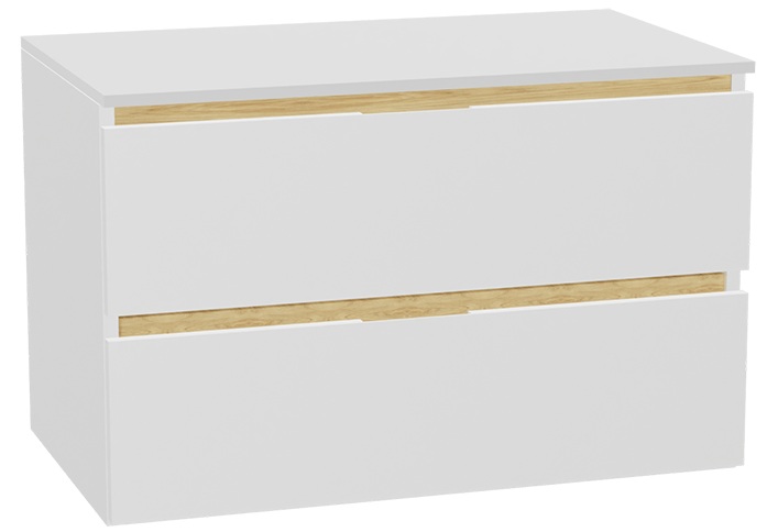 Set Schrankkorpus Excellent Tuto 2.0 MLEX.2172.800.WHBL, Naphtha-Arbeitsplatte Excellent Tuto 2.0 MLEX.2111.800.WH, MLEX.2151.800.01.WH