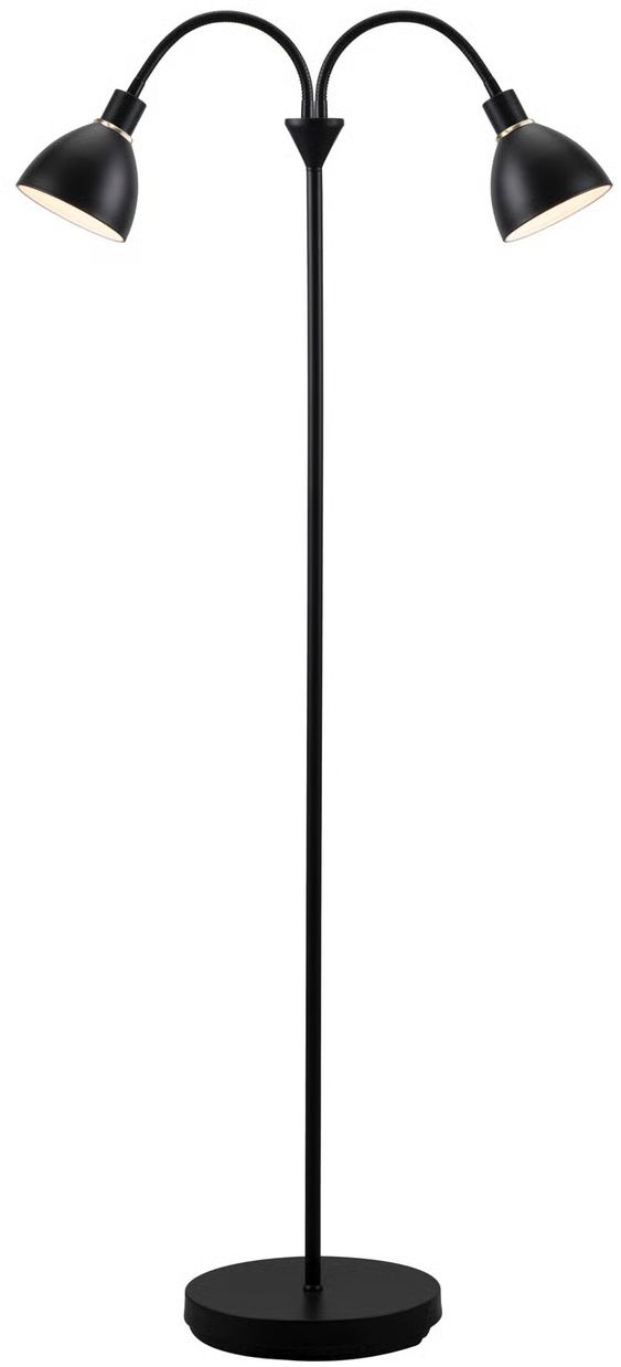 Nordlux Ray Stehlampe 2x25 W schwarz 63224003