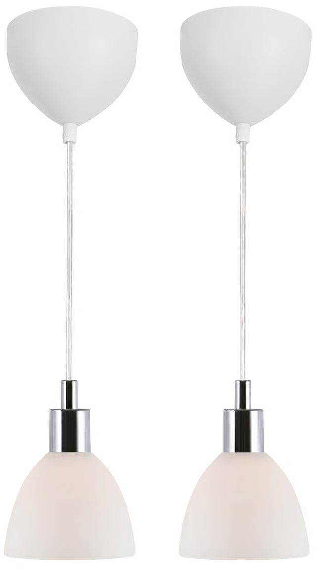 Nordlux Ray Pendelleuchte 2x40 W chrom 63233033