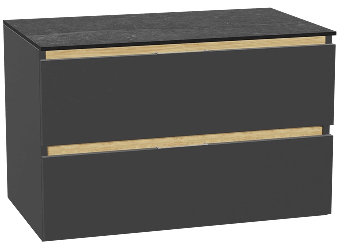 Set Schrankkorpus Excellent Tuto 2.0 MLEX.2172.800.GRBL, Naphtha-Arbeitsplatte Excellent Tuto 2.0 MLEX.2116.800.MA, MLEX.2151.800.01.GR