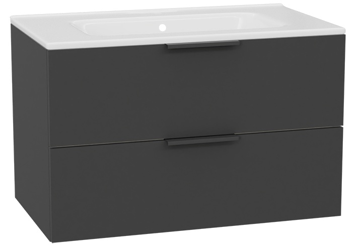 Set Schrankkorpus Excellent Tuto 2.0 MLEX.2172.800.GRBL, Waschbecken Excellent Pik CEEX.6517.800.WH, MLEX.2151.800.02.GR