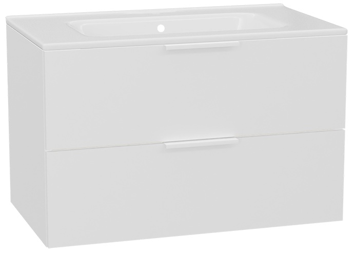 Set Schrankkorpus Excellent Tuto 2.0 MLEX.2172.800.WHBL, Waschbecken Excellent Pik CEEX.6517.800.WH, MLEX.2151.800.02.WH