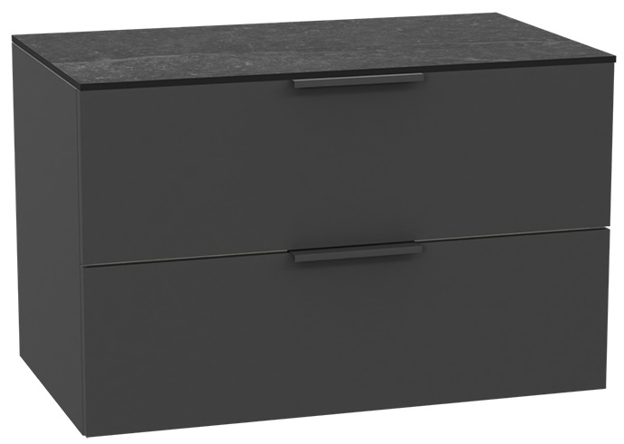 Set Schrankkorpus Excellent Tuto 2.0 MLEX.2172.800.GRBL, Naphtha-Arbeitsplatte Excellent Tuto 2.0 MLEX.2116.800.MA, MLEX.2151.800.02.GR