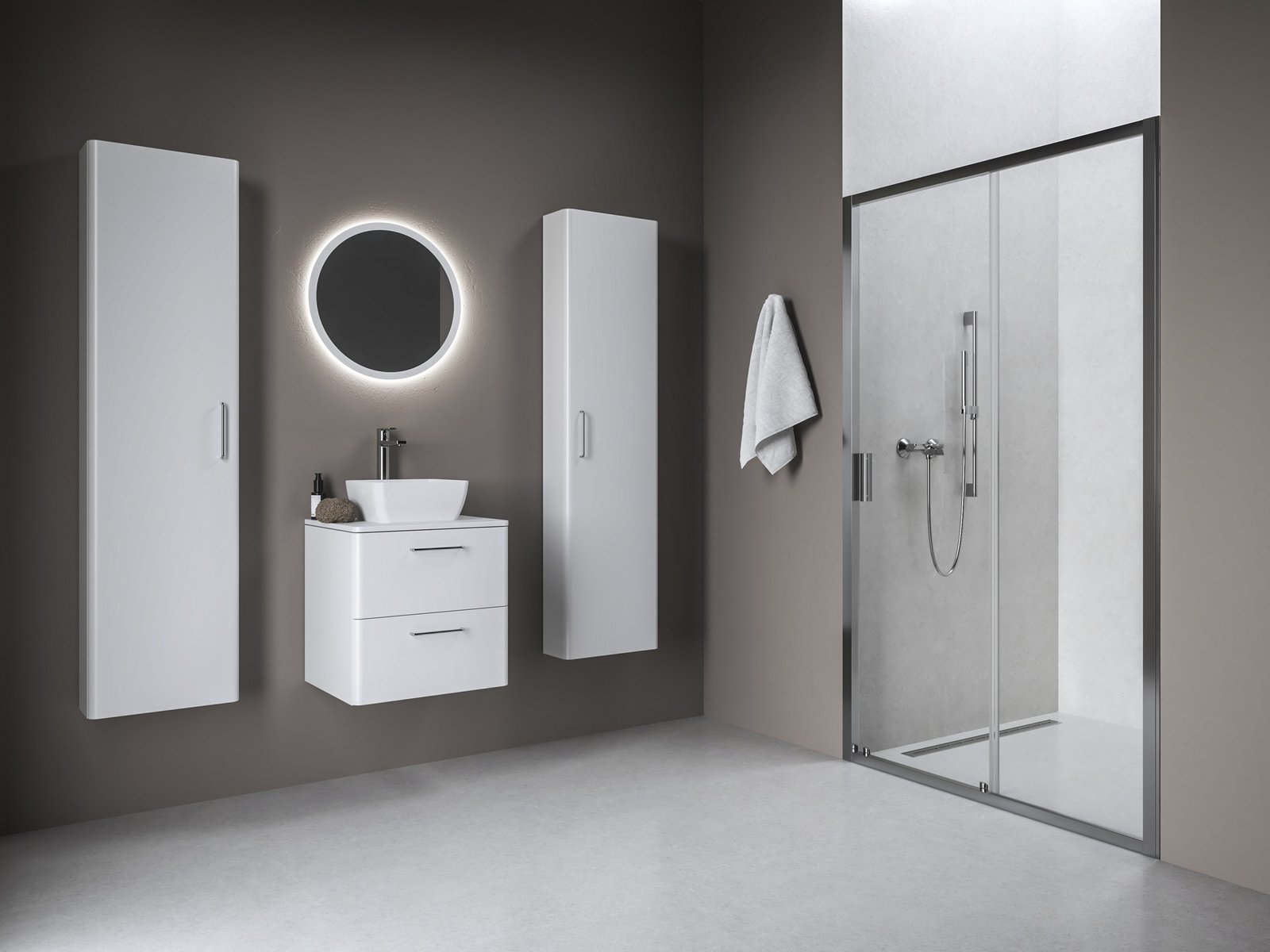 Ravak Blix II Duschtüren 120 cm Schiebe- aluminium Glanz/durchsichtiges Glas 0PMG0C00Z1