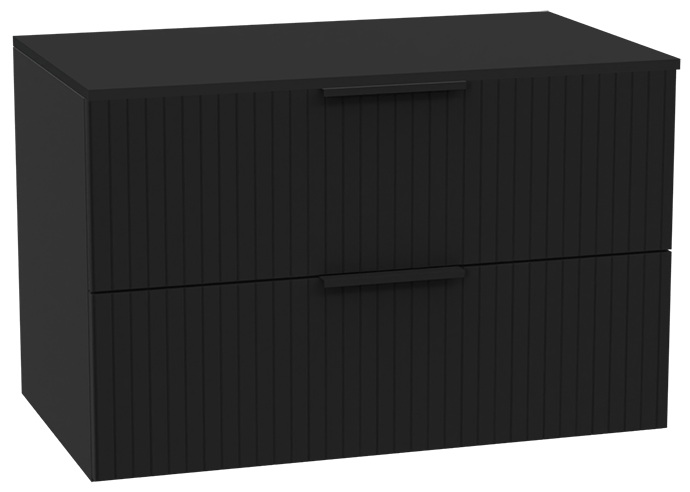 Set Schrankkorpus Excellent Tuto 2.0 MLEX.2172.800.BKBL, Naphtha-Arbeitsplatte Excellent Tuto 2.0 MLEX.2111.800.BK, MLEX.2151.800.03.BK