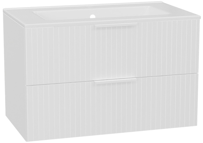 Set Schrankkorpus Excellent Tuto 2.0 MLEX.2172.800.WHBL, Waschbecken Excellent As CEEX.3617.800.WH, MLEX.2151.800.03.WH