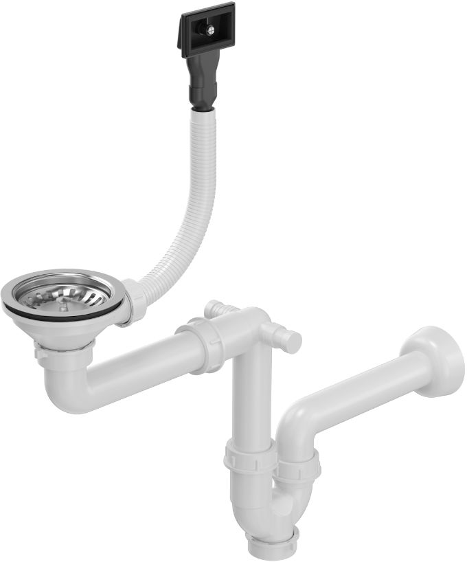 Quadron Save Space Siphon für Waschbecken M1SSG4N