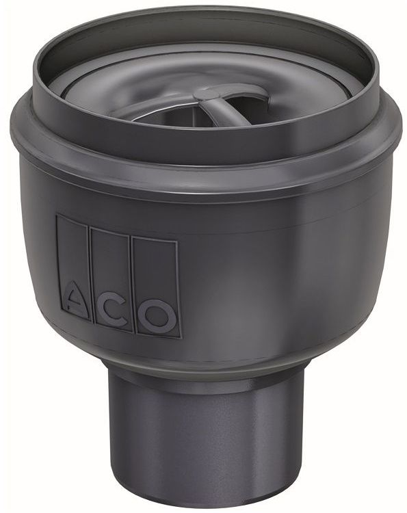 ACO Punktablauf cm schwarz 2710.00.00