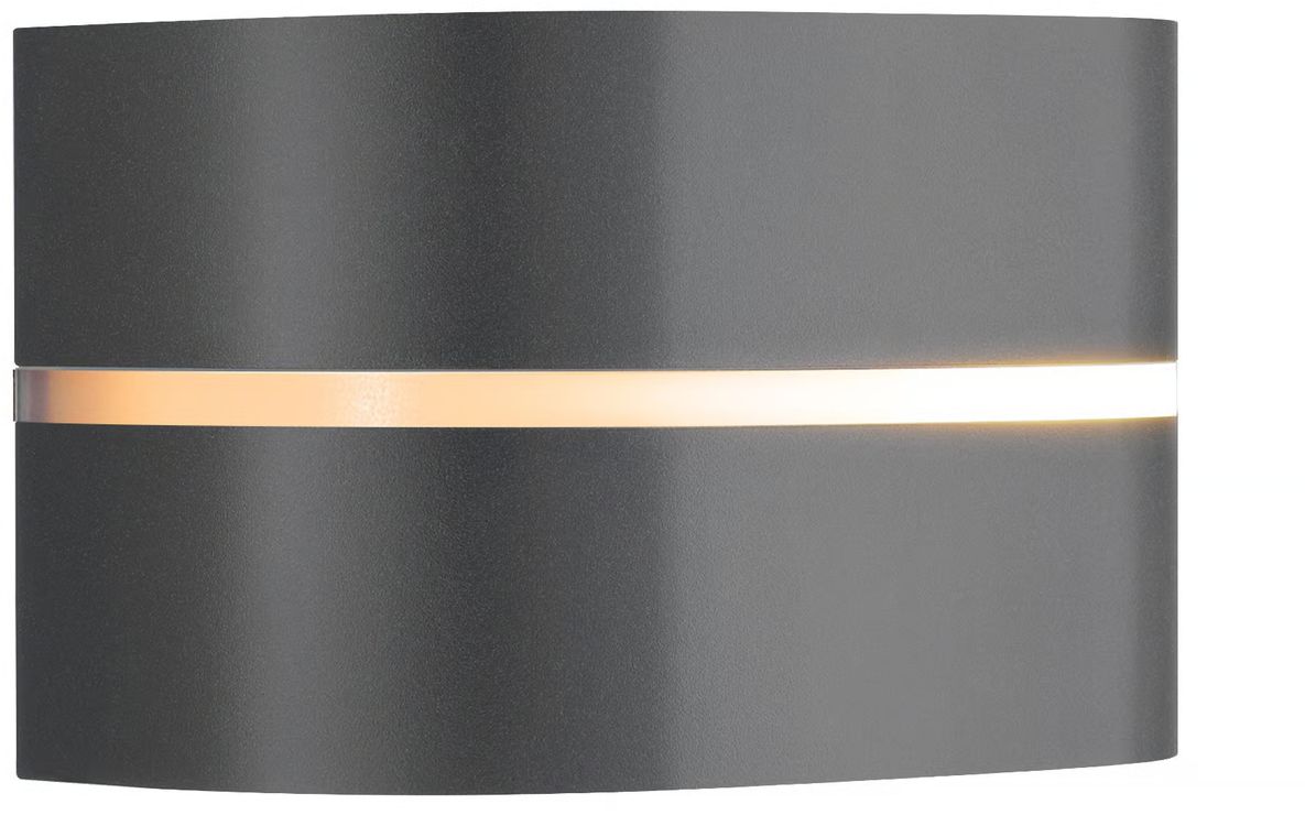 Nordlux Sibelis Außenwandleuchte 1x10 W anthrazit 2418311050