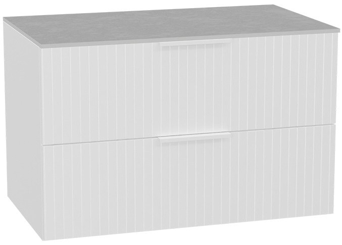 Set Schrankkorpus Excellent Tuto 2.0 MLEX.2172.800.WHBL, Naphtha-Arbeitsplatte Excellent Tuto 2.0 MLEX.2116.800.SJ, MLEX.2151.800.03.WH