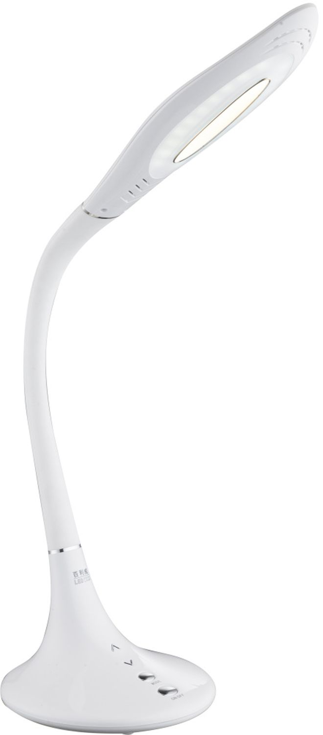 Globo Lighting Pattaya Tischlampe 1x10 W weiß-chrom 58271