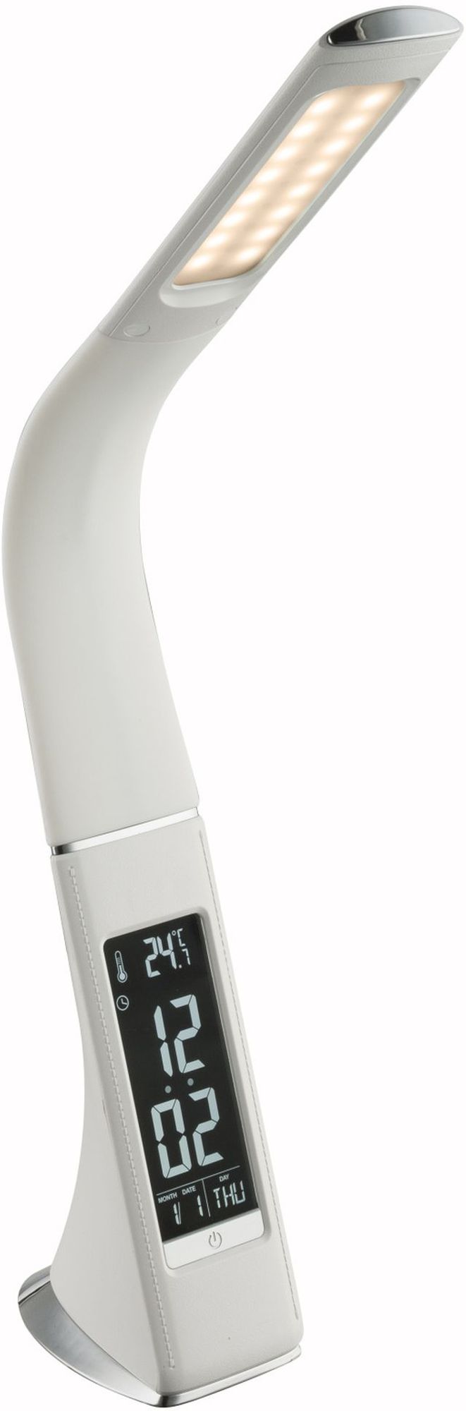 Globo Lighting Sophie Tischlampe 1x6.5 W weiß-chrom 58333