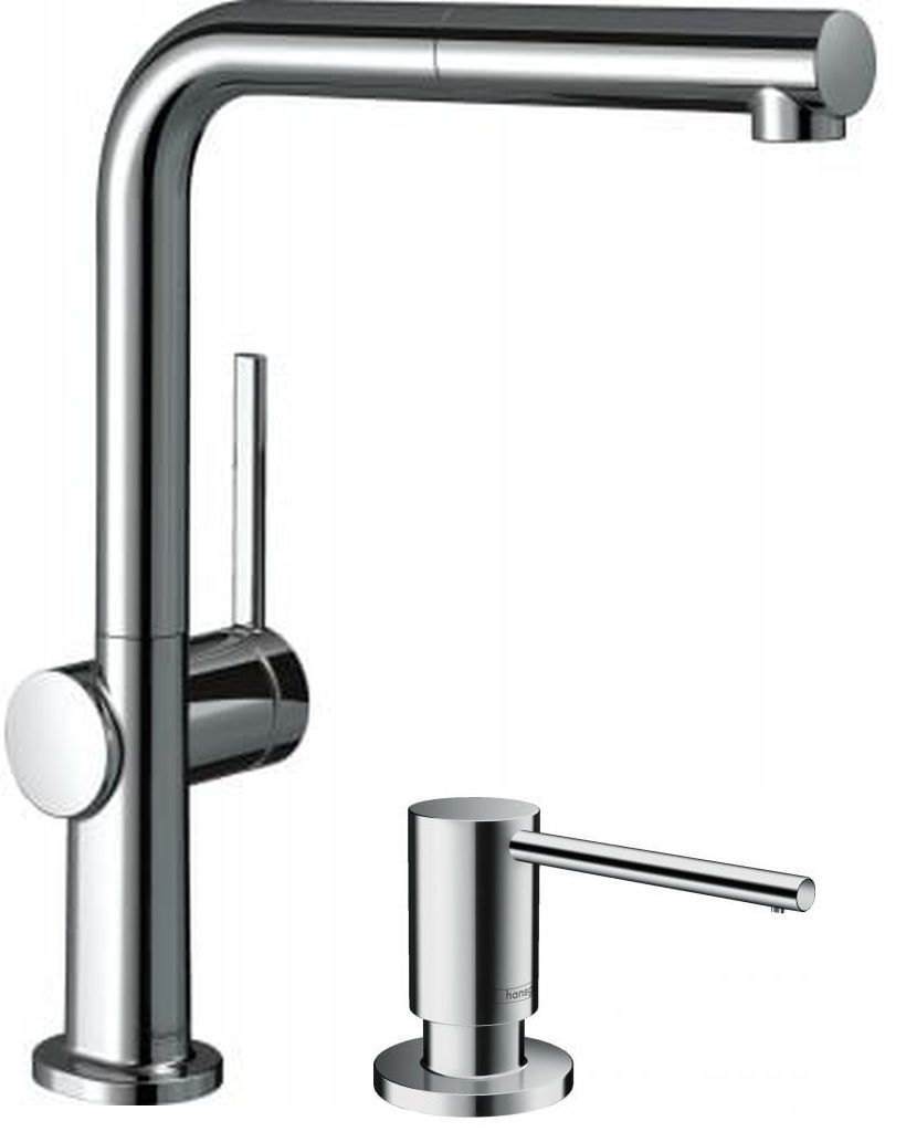 Set Küchenarmatur Hansgrohe Talis M54 72809000, Flüssigkeitsspender Hansgrohe 40438000