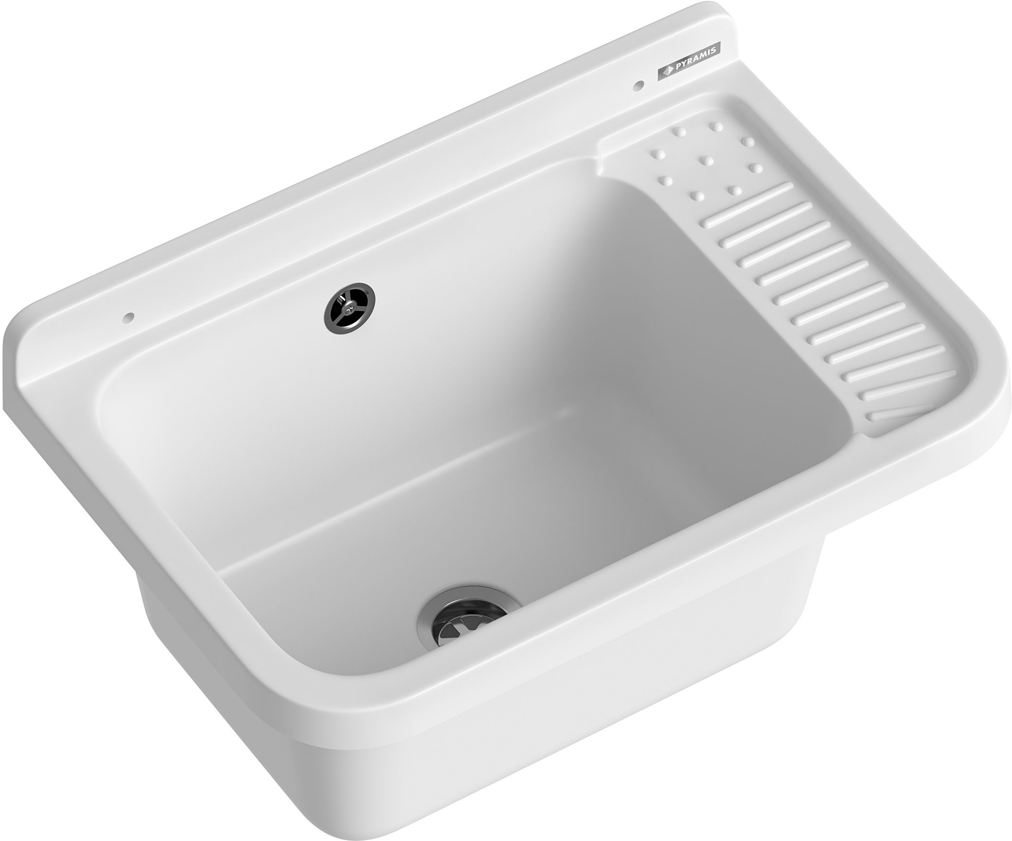 Pyramis Neo Gartenwaschbecken 51x34 cm Kunststoff 070179601