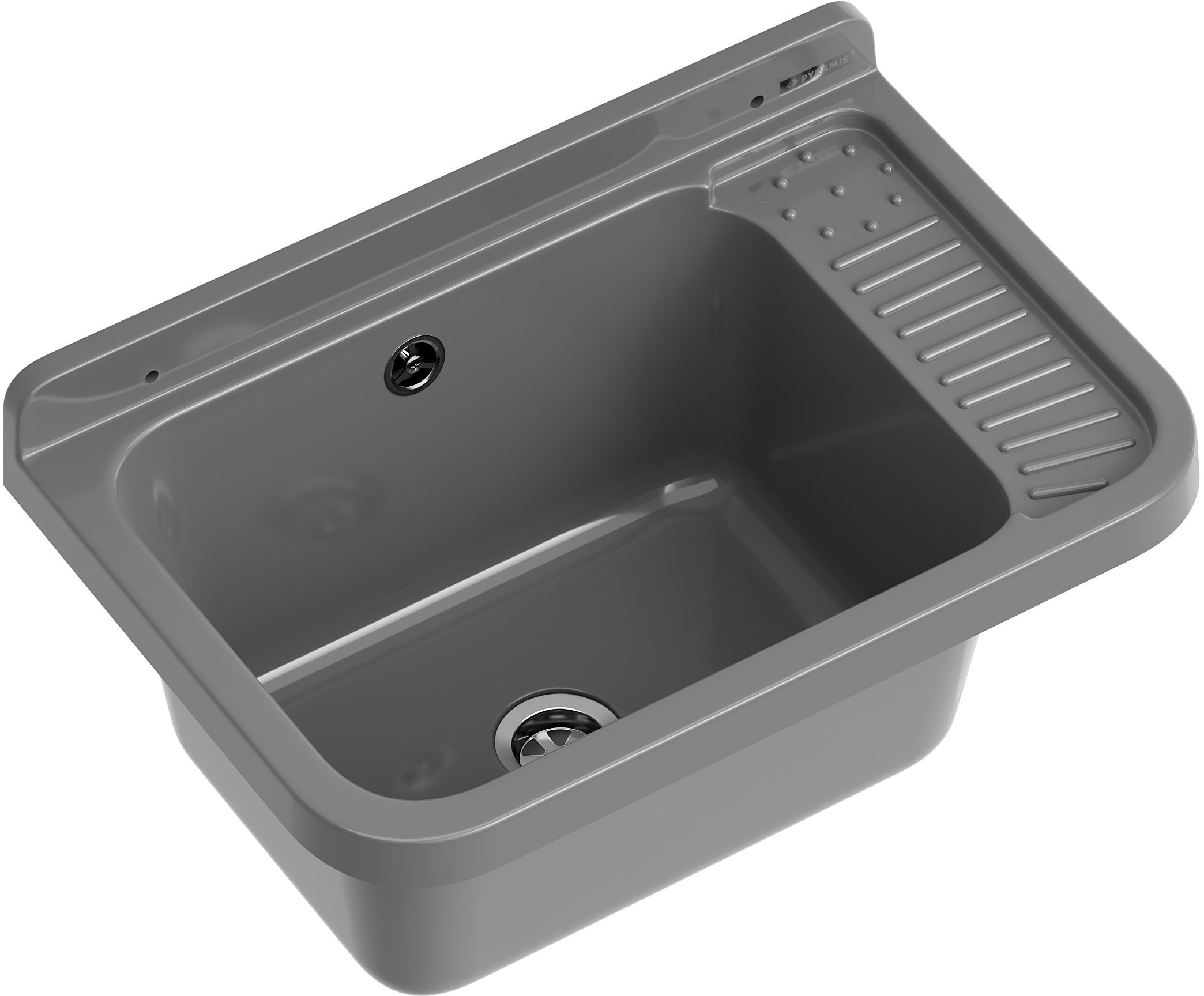 Pyramis Neo Gartenwaschbecken 51x34 cm Kunststoff 070179501