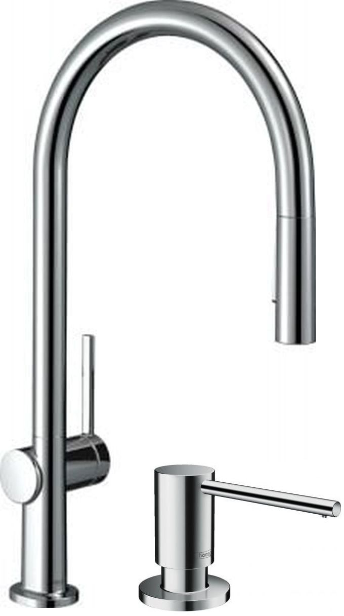 Set Küchenarmatur Hansgrohe Talis M54 72801000, Flüssigkeitsspender Hansgrohe 40438000