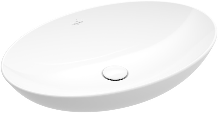 Villeroy & Boch Loop & Friends umywalka 62x42 cm owalna nablatowa biała 4A4801RW
