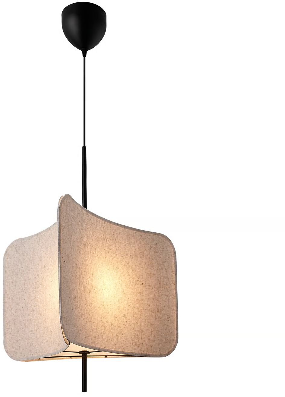 Nordlux Tinto Pendelleuchte 1x15 W schwarz-beige 2412173003