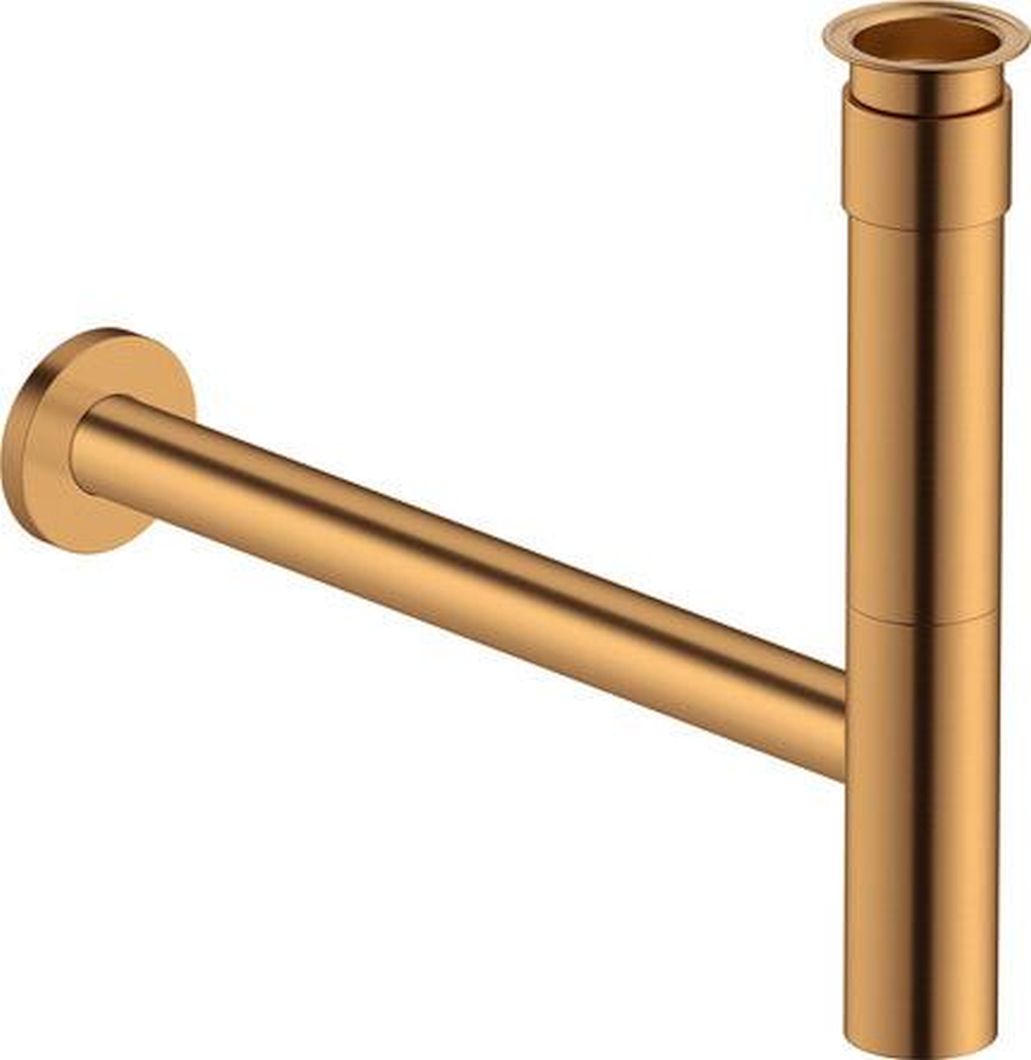 Duravit Siphon für das Waschbecken Rohr bronze/messing 0050360400