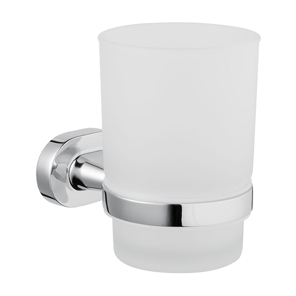 BISK Go Zahnputzbecher chrom 07023