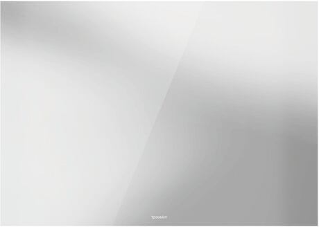 Duravit Light & Mirrors Spiegel 100x70 cm rechteckig mit Beleuchtung mit Spiegelheizung weiß LM7827D00000000