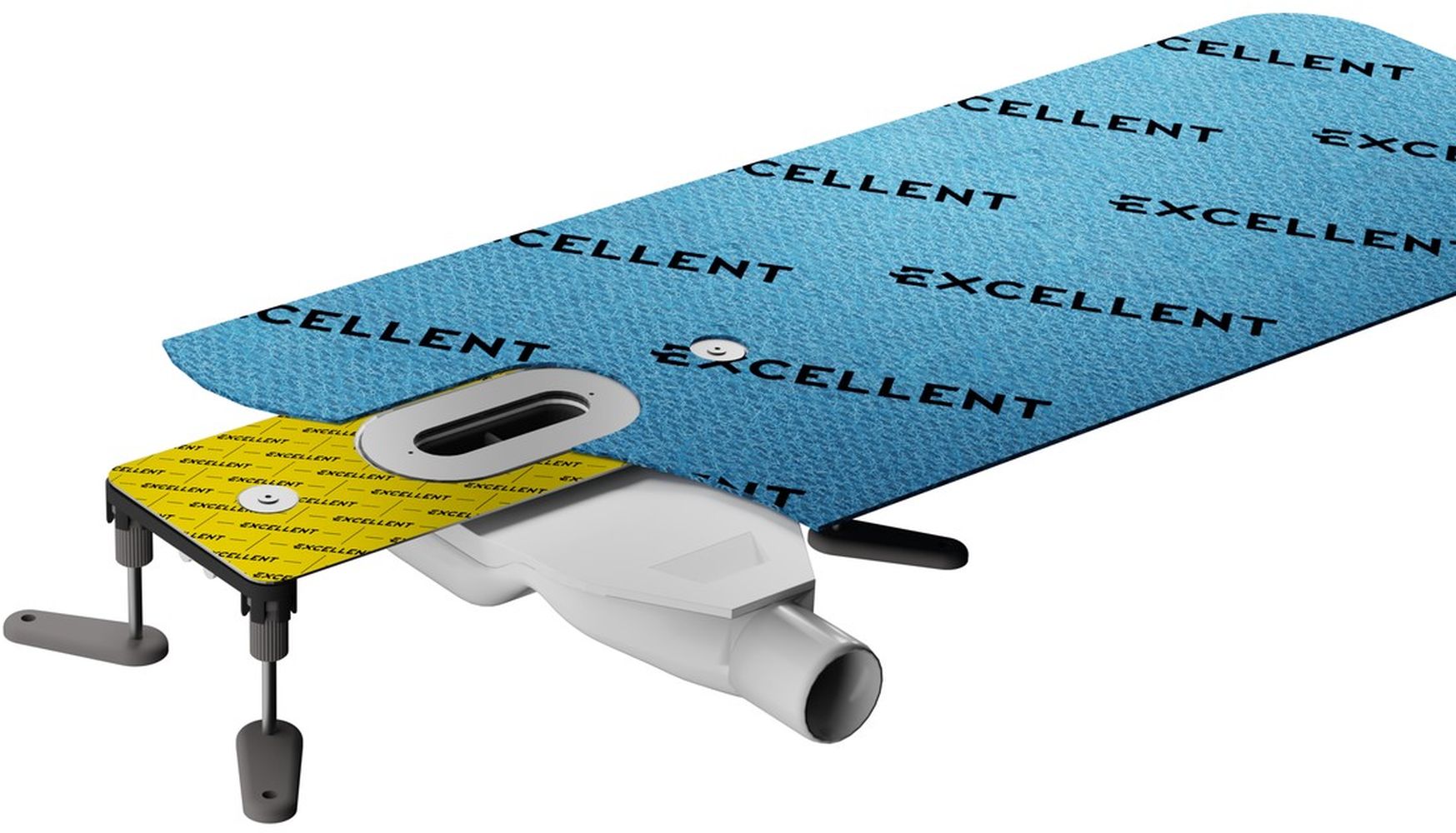 Excellent Stilio Grundkörper für Linienablauf 70 cm INEX.1525.B01