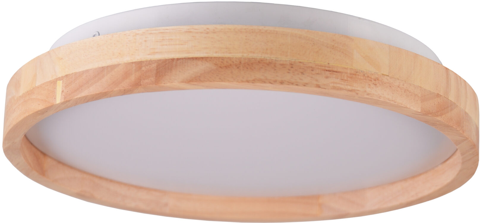 Goldlux Janusz Decke 1x12 W weiß-holz 331908