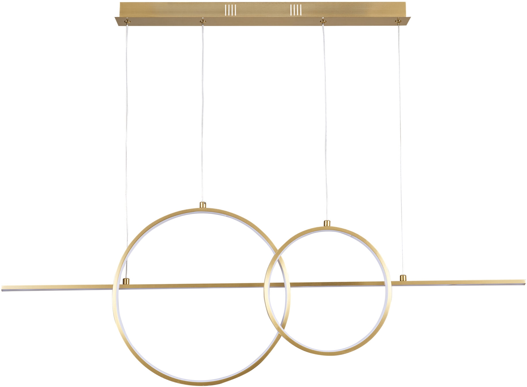 Goldlux Laura Pendelleuchte 1x42 W gold 331809