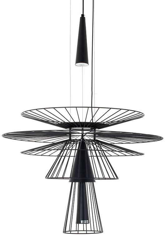 Moosee Sesto Pendelleuchte 2x5 W schwarz MSE1501100139