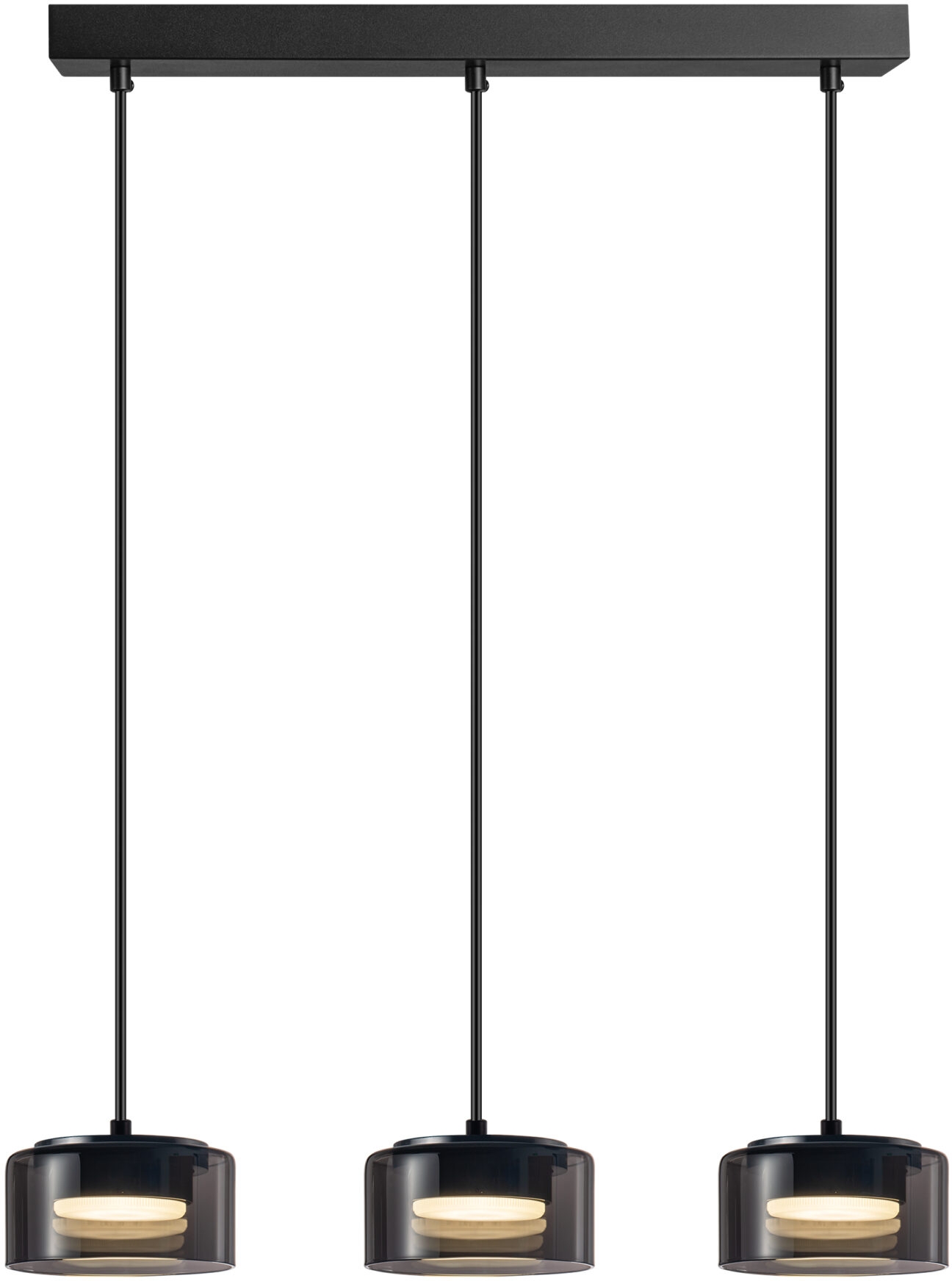Goldlux Ofelia Pendelleuchte 3x10 W schwarz 331281