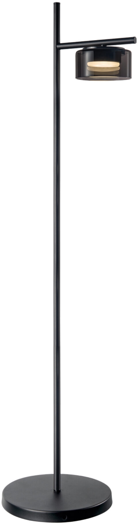 Goldlux Ofelia Stehlampe 1x10 W schwarz 331489