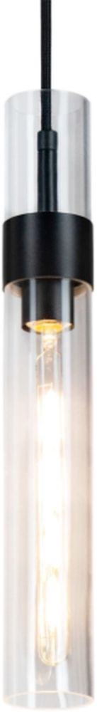 Altavola Design Pure Pendelleuchte 1x6 W schwarz-transparent LA013/P