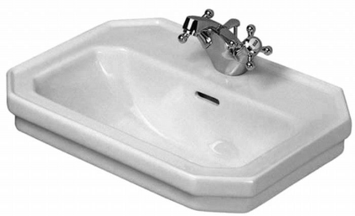 Duravit Seria 1930 waschbecken 50x36.5 cm klassisch weiß 07855000001