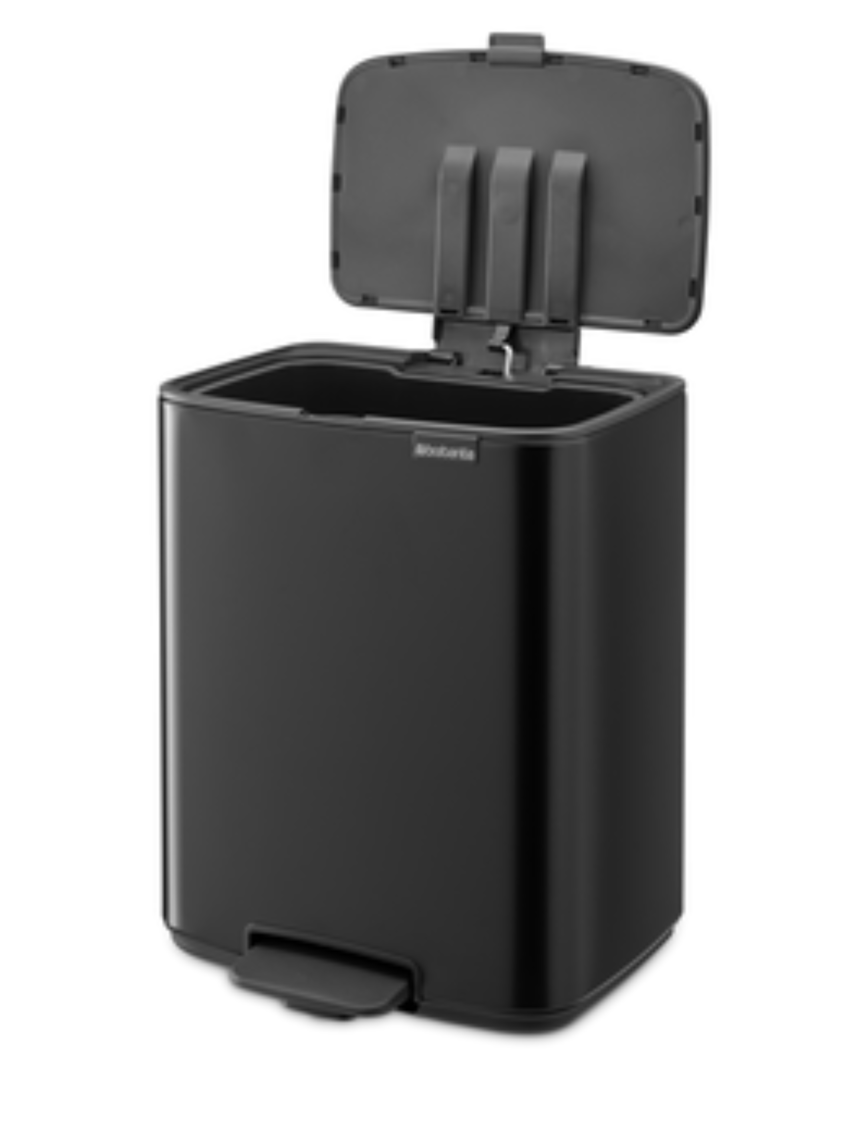 Brabantia Bo Papierkorb 12 l schwarz 238000