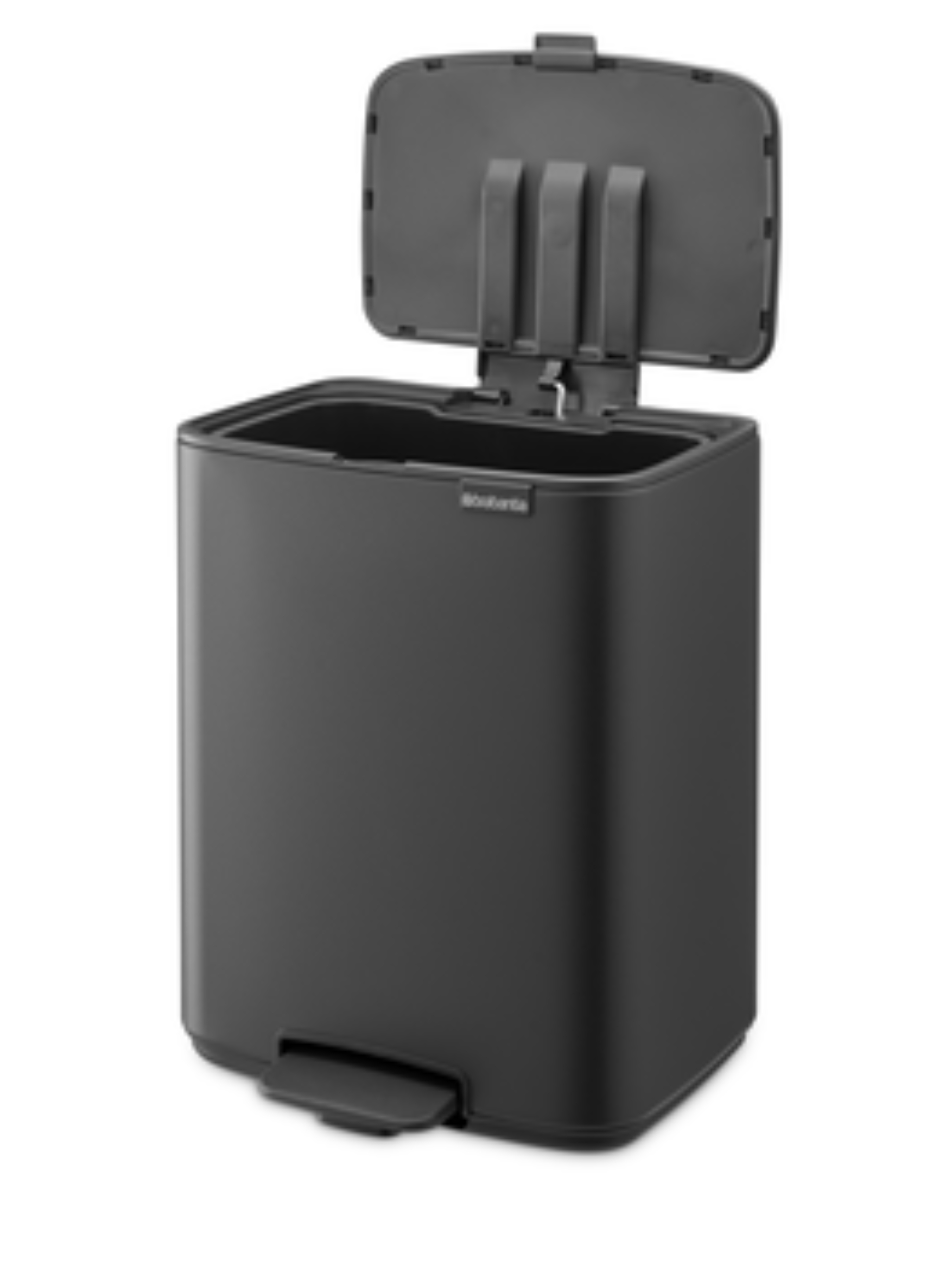 Brabantia Bo Papierkorb 12 l grau 238086