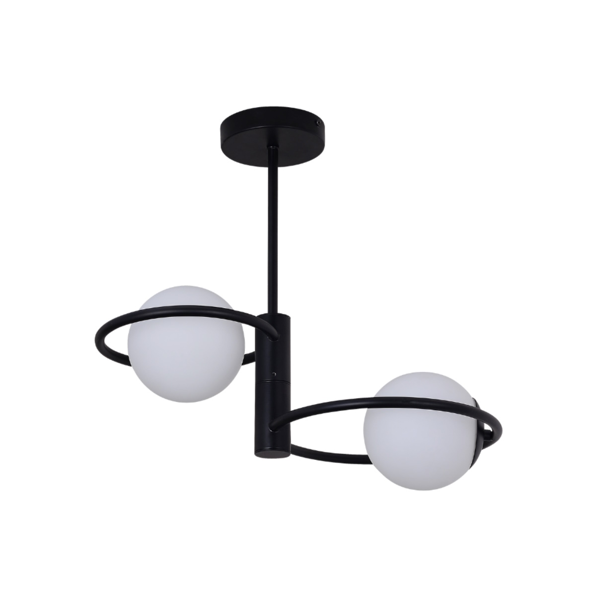 Light Prestige Dorado Pendelleuchte 2x10 W schwarz LP-002/2C ring BK