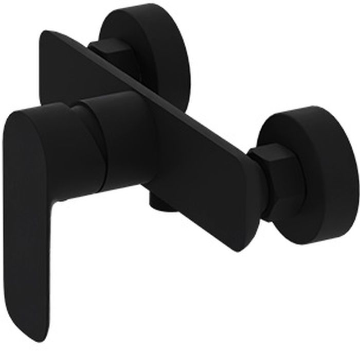 LaVita Spark duschbatterie Wand schwarz 5900378341345
