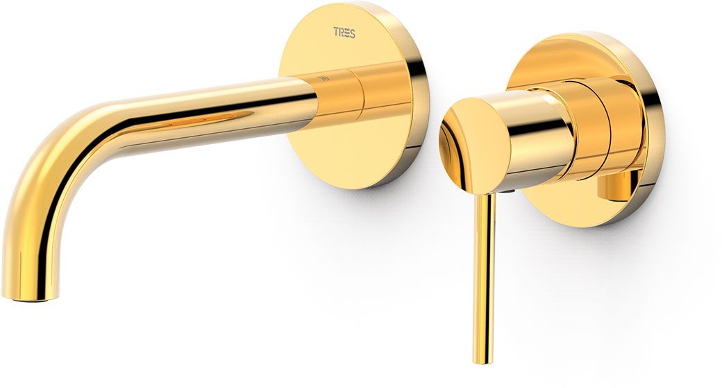 Tres Exclusive Waschtischarmatur Unterputz gold 26230021OR