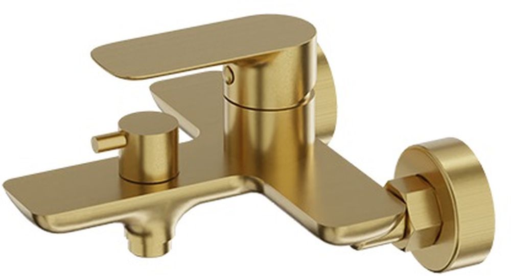 LaVita Spark badewannen- und duscharmatur Wand gold 5900378341741
