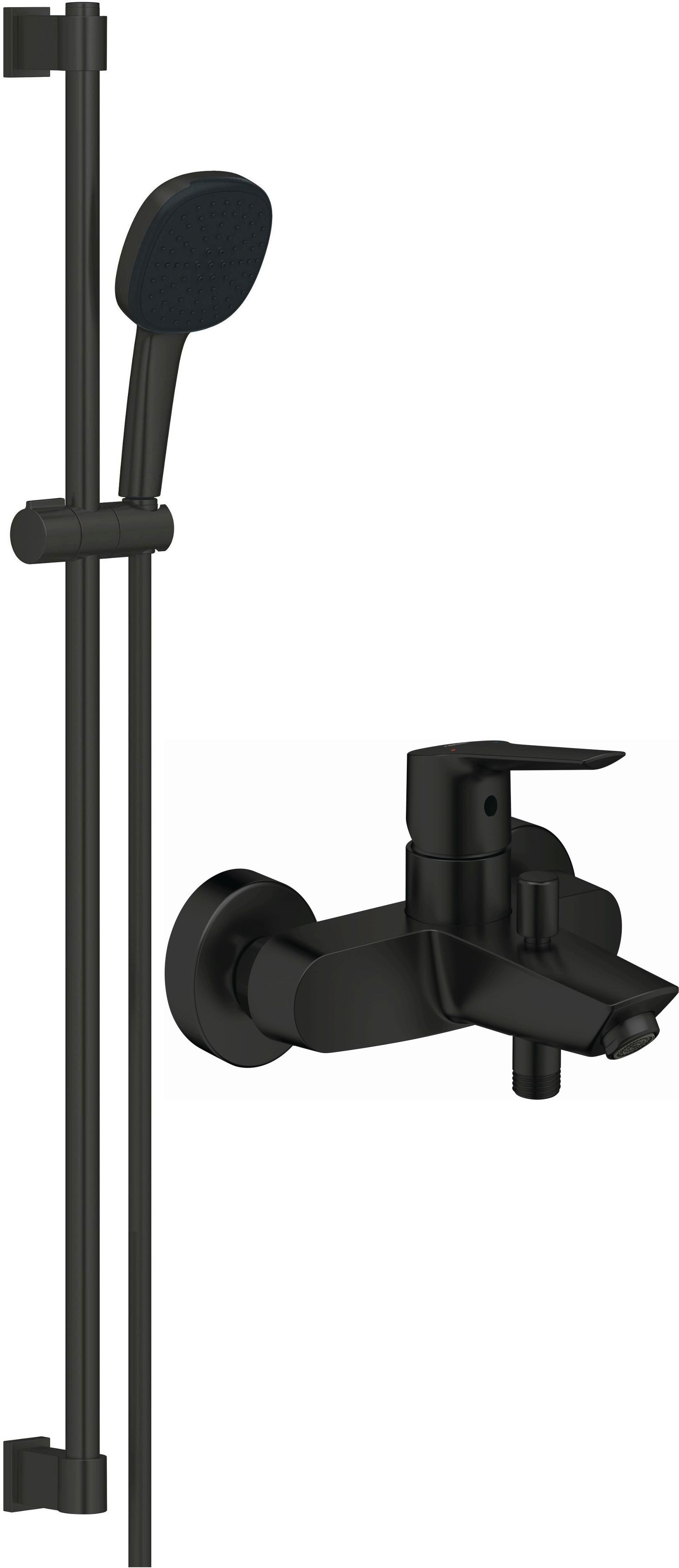 Set Duschset Grohe Vitalio Comfort 269302431, Badewannen- und Duscharmatur Grohe Start 322782432