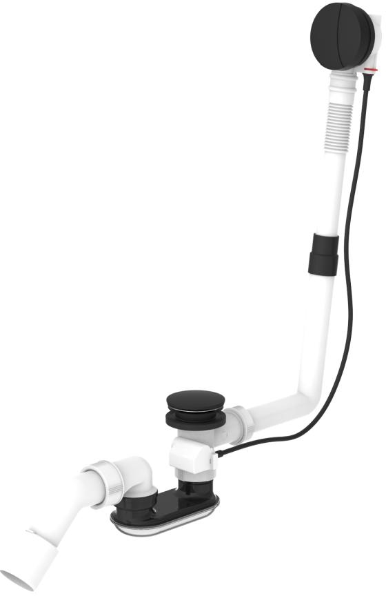 Laufen Palomba Badewannensiphon schwarz H2951424500001