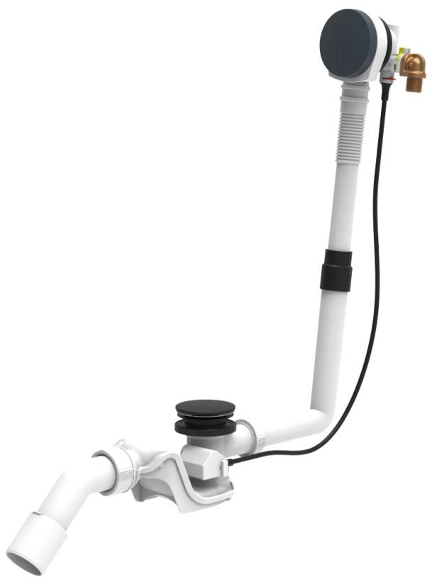Laufen Palomba Badewannensiphon schwarz H2951434500001
