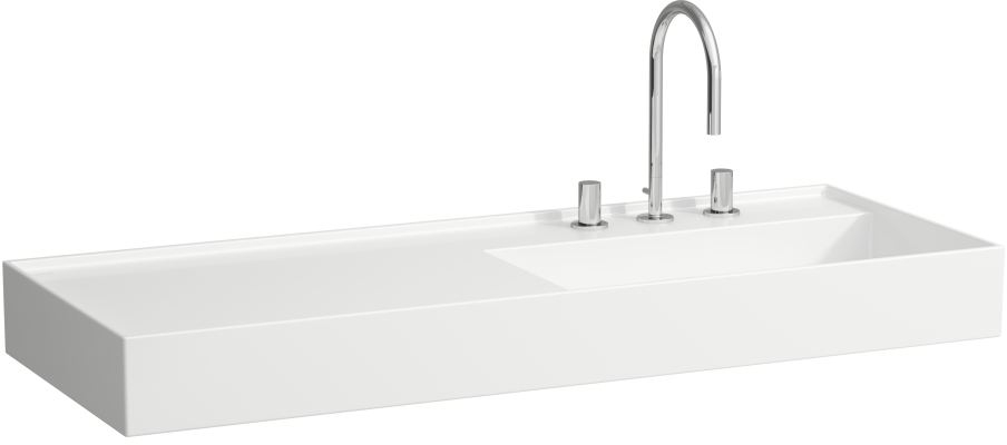 Laufen Kartell Waschbecken 120x46 cm Möbel weiß glanz H8133334001111