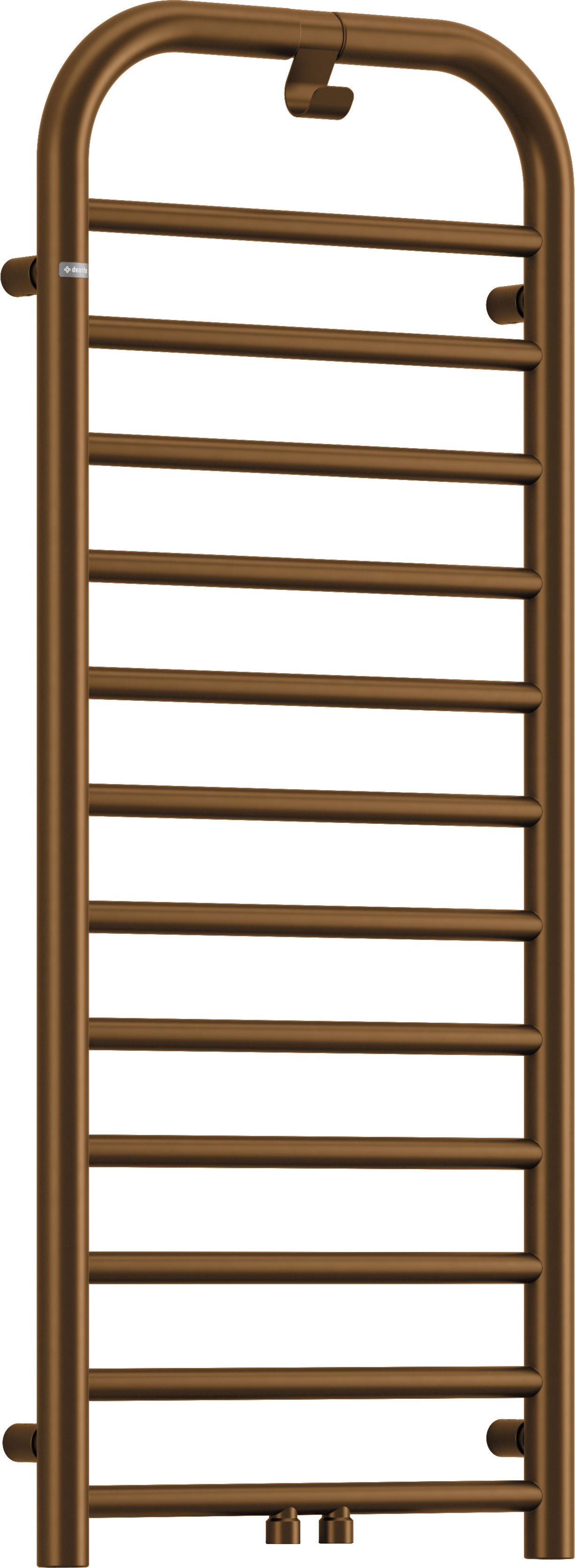 Deante Silia Badezimmerheizkörper Leiter 121x50 cm beige/braun AGI_CG41