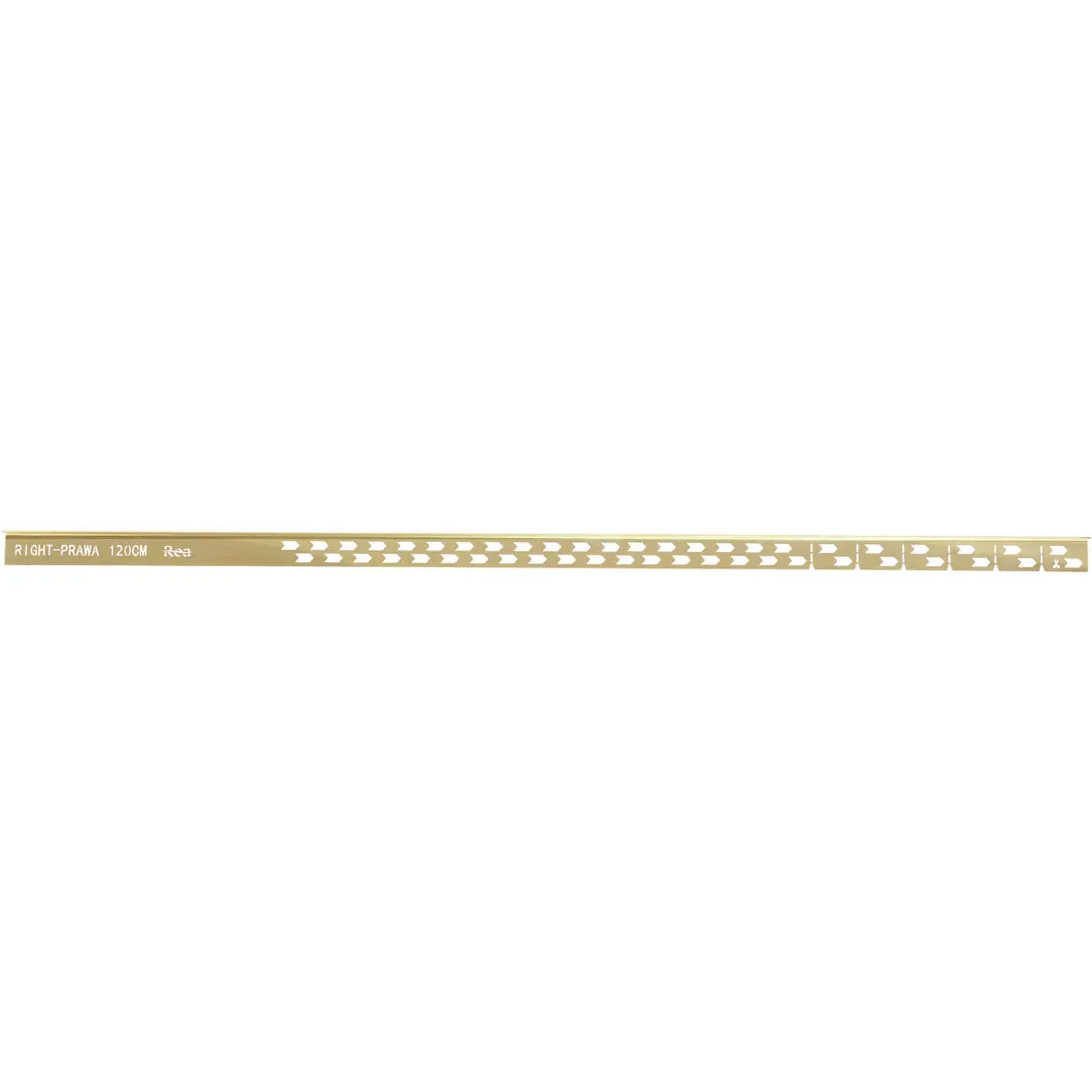 Rea Streifen, der den Hang formt 120 cm gold REA-K3206