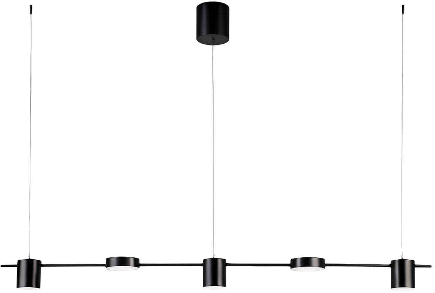 Abigali Glichio Pendelleuchte 5x35 W schwarz LLGLI-C