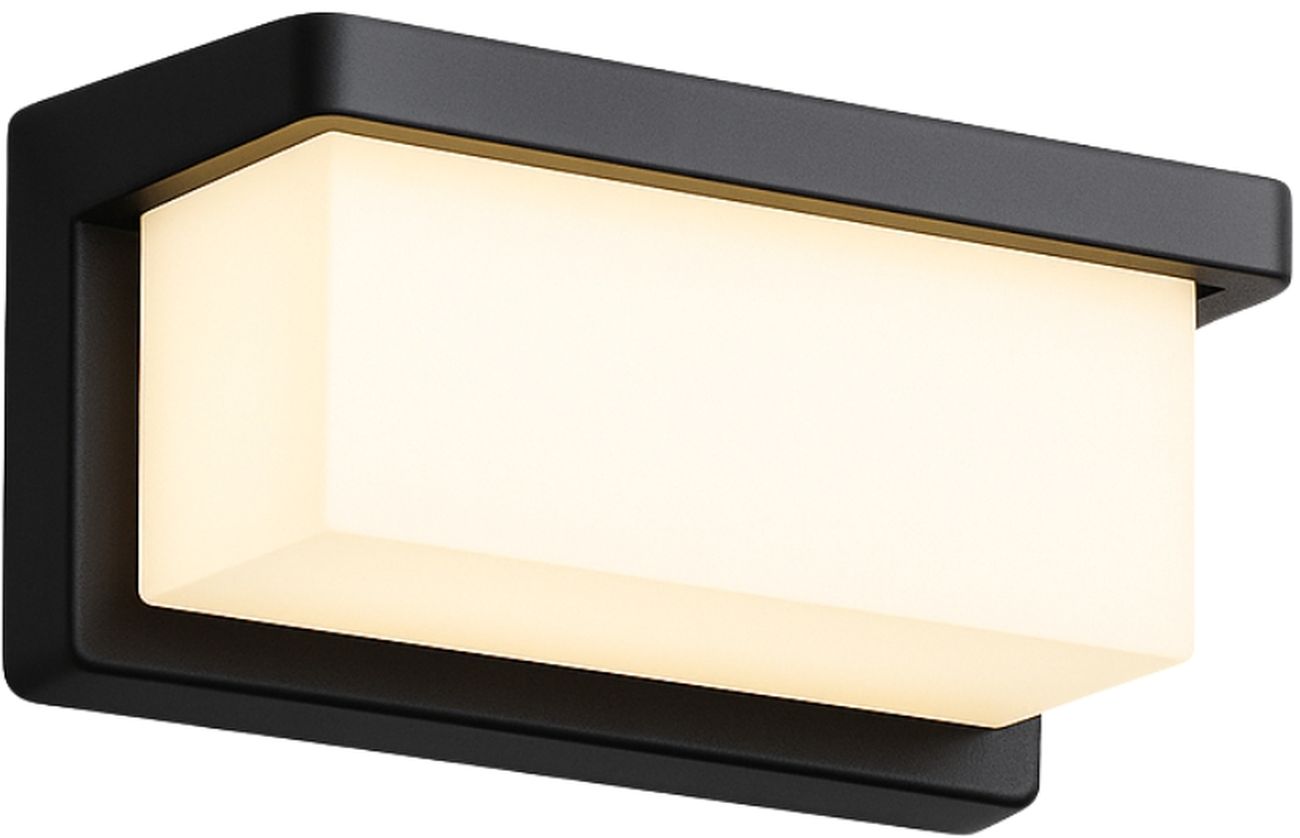 Abigali Frizer1 Außenwandleuchte 1x18 W schwarz-milchig LZFRIZ1