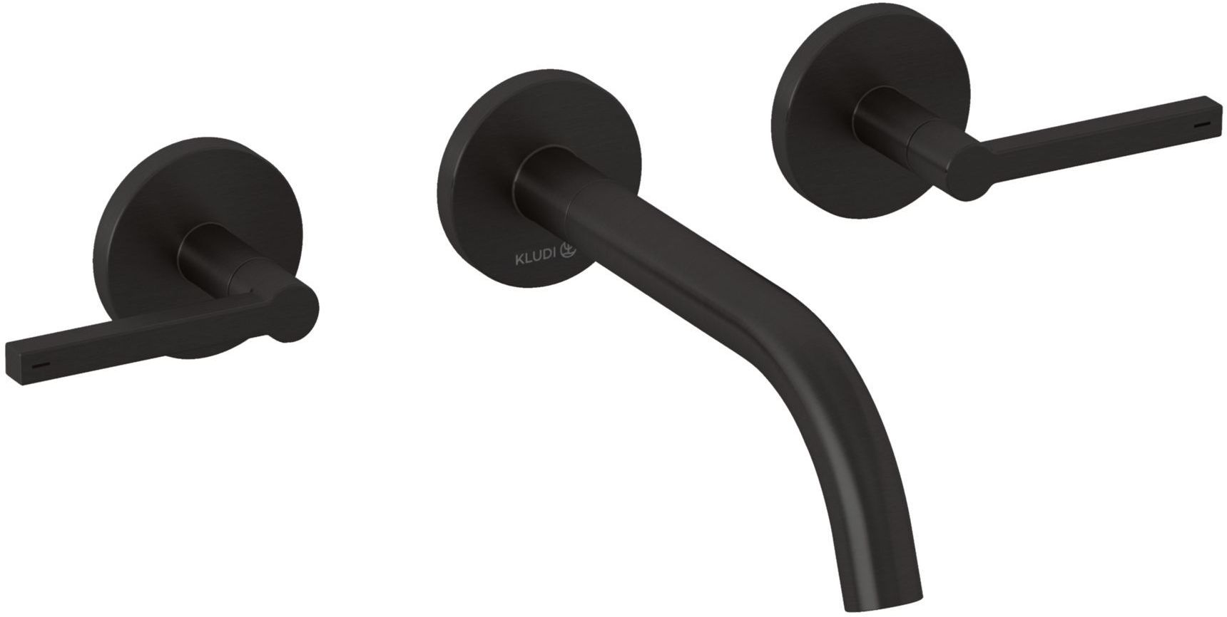 Kludi Nova Fonte Puristic Waschtischarmatur Unterputz schwarz 20144N215