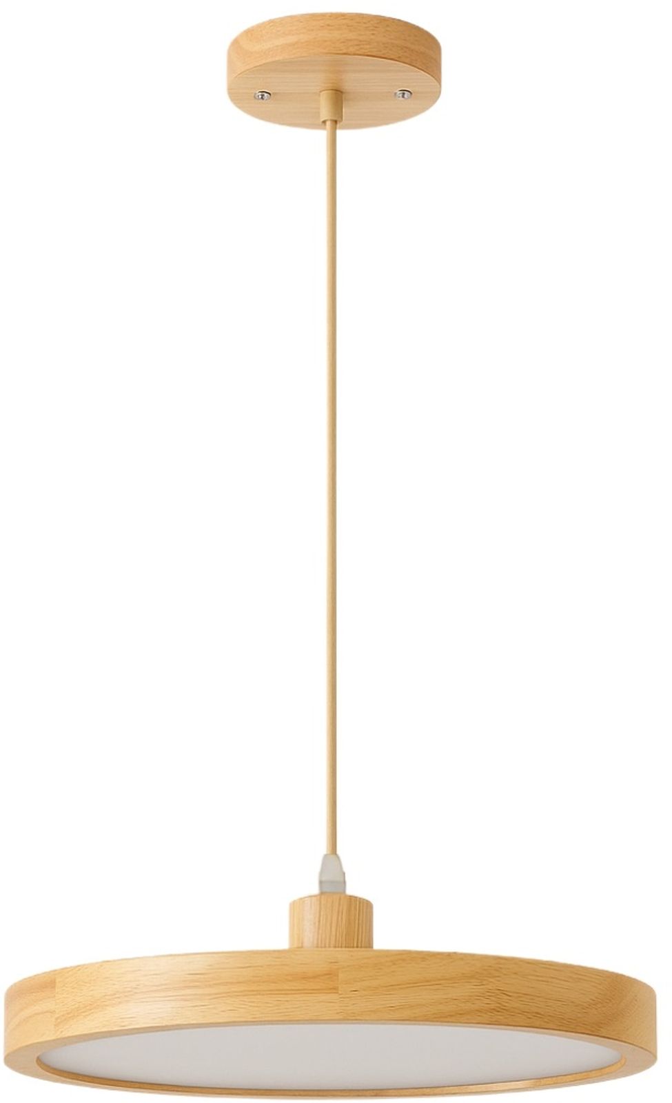 Abigali Woddy Pendelleuchte 1x18 W holz LWWOOD