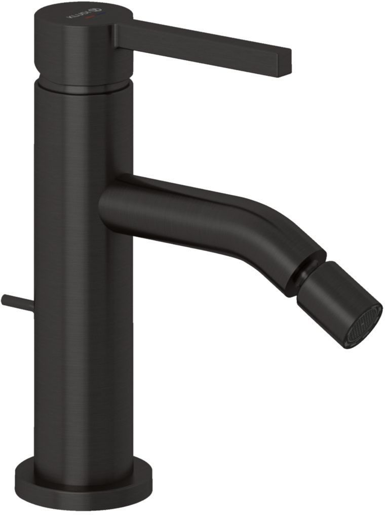 Kludi Nova Fonte Pura Bidet-Wasserhahn stehend schwarz 20216N215